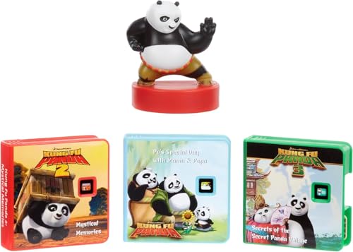 Little Tikes Story Dream Machine DreamWorks Animation Story Collection   Colección Kung Fu Panda Dragon Warrior   3 Libros de Cuentos y 1 Personaje de Audio   para Niños de 3 Años en Adelante