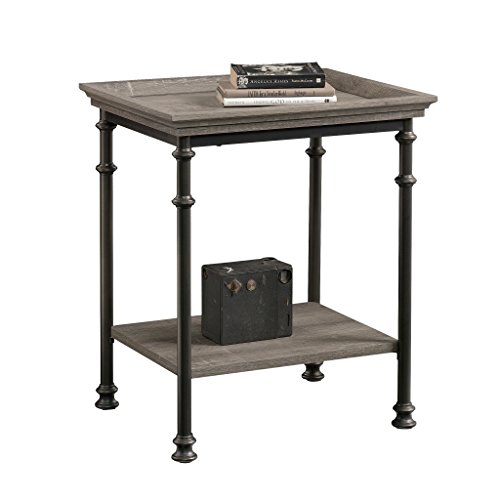 Sauder Canal Street Side Table, Northen Oak Finish #TOP7