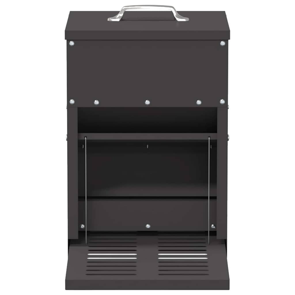 Mangiatoia per polli, in acciaio laminato a freddo, 25 x 42 x 40 cm, con capacità di 4 kg, resistente alle intemperie, per interni ed esterni, alimentazione attiva contro gli sprechi