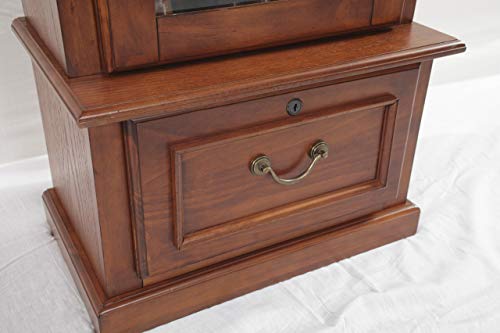 American Furniture Classics 8 Gun Cabinet with Locking Tempered Glass Door by American Furniture Classics - Used condition - US$164.33