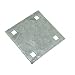Dock Hardware 5x5 Galvanized Backer Plate (DH B)
