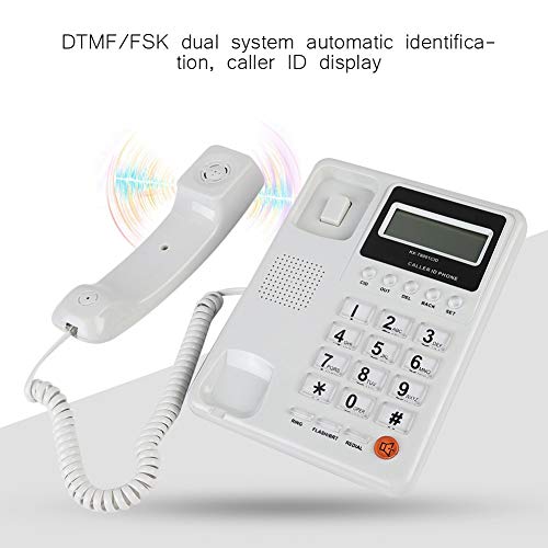 Teléfono de escritorio con cable y Caller ID Zerone miniatura 3