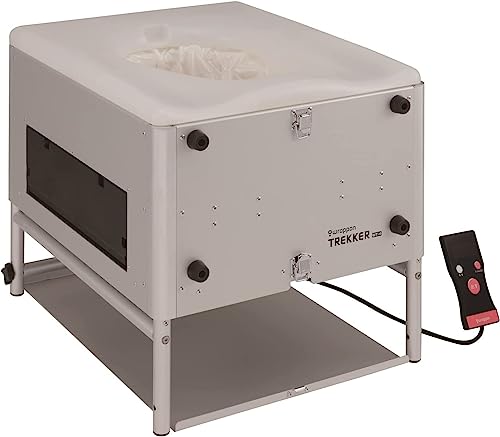 【消耗品セット50回分付】ラップポン・トレッカーWT-4 スターターセット シルバー キャンピングカー 防災 備蓄 アウトドア ポータブルトイレ 日本セイフティー