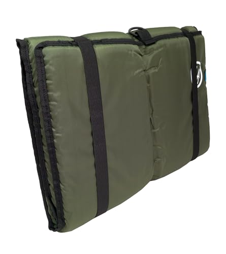 KingCarp Matt Hayes Adventure - Basic Large Unhooking Mat Providing Entry Level Fish Protection On The Riverbank - 94cm x 45cm x 2cm - Angling Foundation Approved [40-091-L]