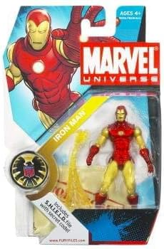 Marvel Universe 3 3/4" Series 3 Action Figure Iron Man (Classic)