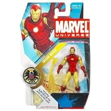 Iron Man Marvel Universe 3 3/4" Series 3 Action Figure Classic
