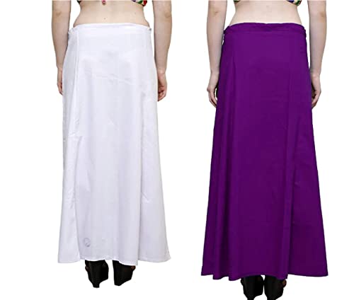 Image of Plus Size Cotton Petticoat for Women Combo (Size S to 6XL)