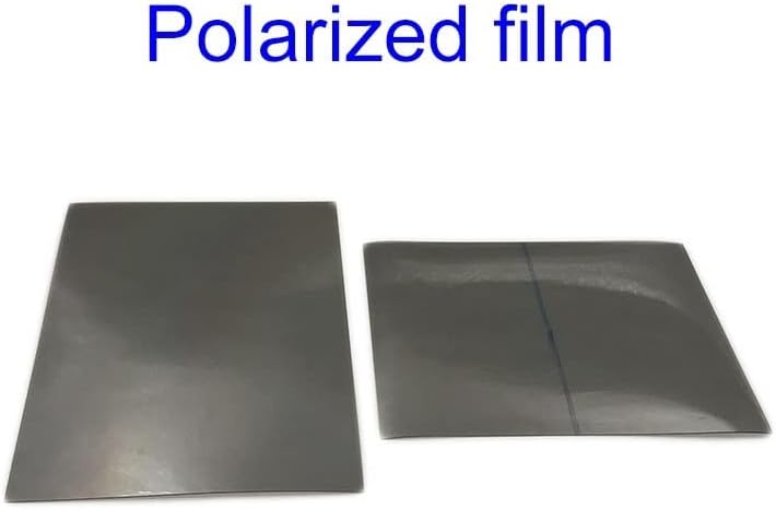 YANHAO [Video Game Parts] 5pcs Polarized Polarizer Filter Film Sheet for GB DMG GBP GBA GBC GBA SP NGP WSC Backlit Screen Modify Part Polarizing Film [Replace] (Color : for GBA GBC SP NGP)