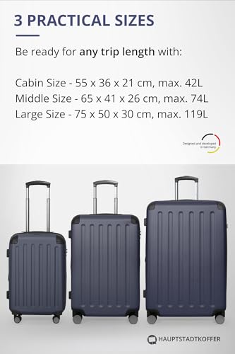 Image of Hauptstadtkoffer Hand Luggage, Dark Blue