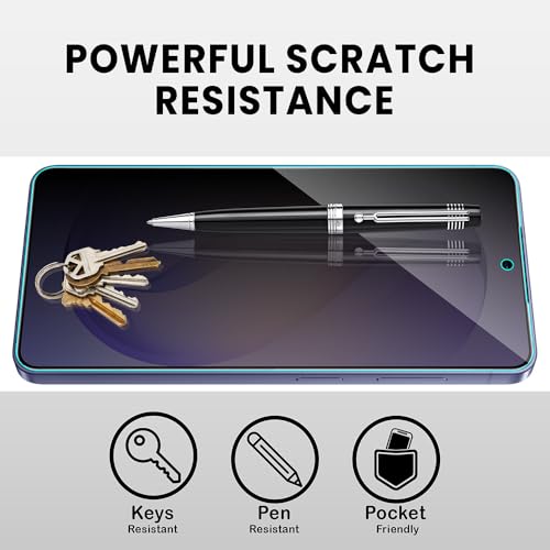 Image of FIRST MART Privacy Tempered Glass for Samsung Galaxy S26 With Cable Guard & Installation Kit | Anti-Spy 9H Screen Protector, Edge-to-Edge, Case-Friendly | Black