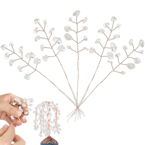 5 Bunches of Crystal Tree, DIY Colorful Crystal Tree of