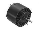 Fasco D1134 3.3' Frame Open Ventilated Shaded Pole General Purpose Motor with Sleeve Bearing, 1/50-1/65-1/80HP, 1500rpm, 115V, 60Hz, 1.1-0.8-0.6 amps