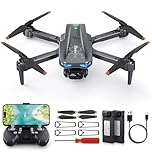 Foldable Drone with Camera for Kids - T29 Drones for Adults with 1080P HD Live Video, RC Quadcopter with 24mins Flight for Beginners, Toy for Boys Girls