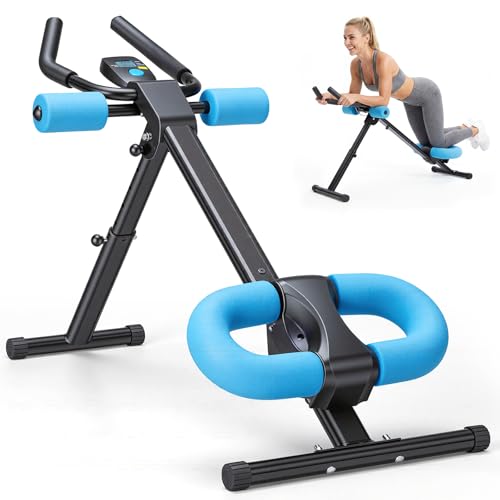 Image of NEWBULIG Ab Machine, Abs Workout Equipment for Home Gym, Adjustable Ab Trainer Machine for Stomach Workout, Foldable Abdominal Trainer