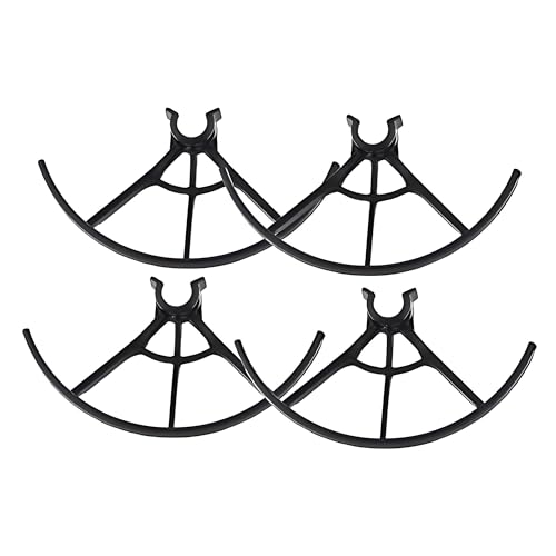 Image of DJI Tello Propeller Protector, 4pcs Black Plastic Drone Propellers Blades Guard Protective Cover