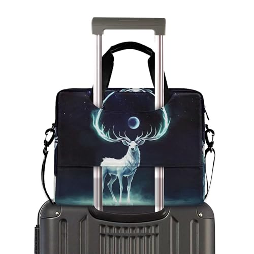 Funda para laptop ALAZA Elf Of Deer Elk Moon 13-15.6 pulg miniatura 3