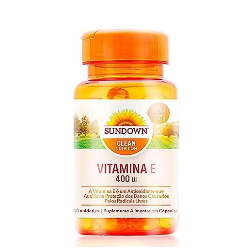 Vitamina E 400UI - 30 Cápsulas