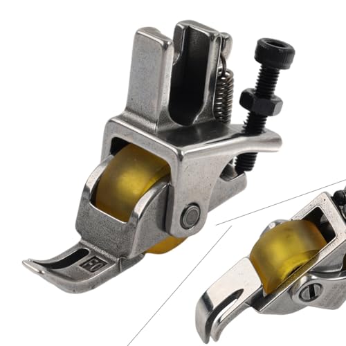 Cnonee1 Steel Zipper Adjustable Roller Wheel Presser Foot miniatura 6