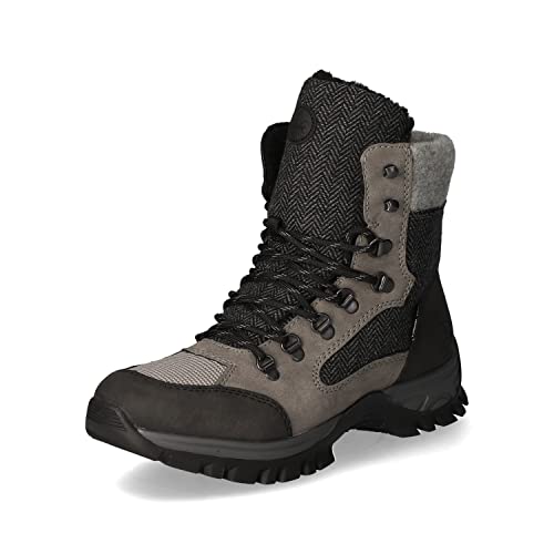 Rieker M9842, Bottes de randonnée Femme, Gris, 41 EU Cover