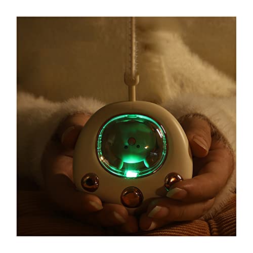 Chauffe-Mains en Forme de Patte de Chat Mignon, Chauffe-Mains Rechargeable USB avec Jolie Forme de Patte de Chat, Chauffe-Mains Portable avec Anneaux en Silicone Suspendus, Chauffage Rapide 1 Seconde Cover