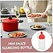 Imagen de ULTECHNOVO 4piezas Botellas Dispensadoras Mini para Aderezo de Ensalada Botella Pequeña para Condimentos Recipiente para Mostaza para Picnics de Comida
