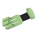 UNISTRENGH Archery Protector 3 Finger Tab Glove with Leather Wrist Strap Shooting Protect Guard for Hunting Compound Recurve Bows (Green)