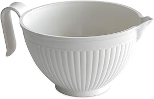 Nordic Ware Better Batter Bowl, White, 10 Cups