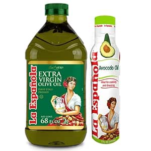 La Espanola Extra Virgin Olive Oil, 68 fl oz + La Espanola Avocado Oil Spray, 5 oz