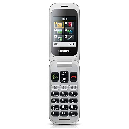 emporiaONE Seniormobil | Hopfällbar telefon med nödsamtalsknapp