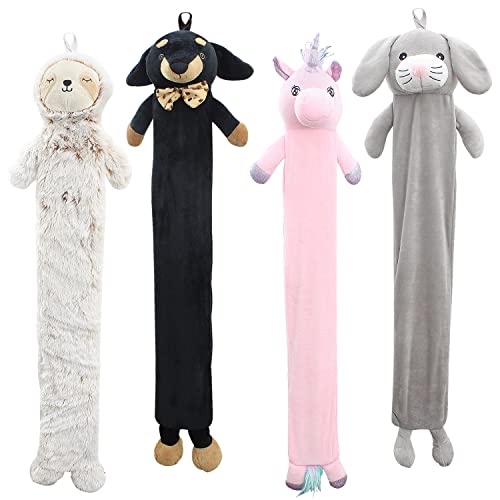 2L Long Hot Water Bottle with Plush Cover - Leakproof Large Hand & Feet Warmer for Kids - Cute Cuddly Animal Heating Pad for Children with Removable Washable Cover - 90cm, Sloth - Image 5