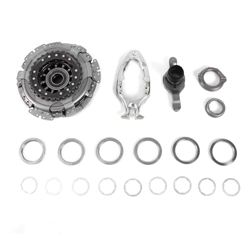 Kessocco 1set DSG Transmission Clutch Kit 7-Speed DQ200 0AM198140L Replacement for 2007-2014 VW Beetle Passat CC Golf Jetta Tiguan Polo Bora A1 A3 TT Seat