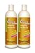 Organic Excellence Wild Mint Shampoo and Conditioner Set Revitalizing Hair Therapy