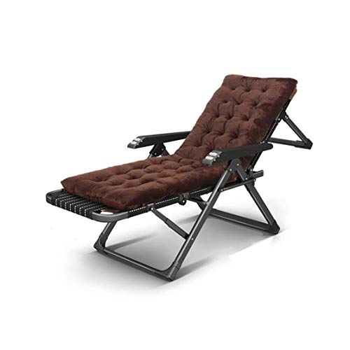 GJZM Folding Reclining Chair Folding Recliner, Zero Gravity Folding Recliner With Massage Armrest for Outdoor Camping Garden Fishing Beach Sun Reclining Chair,C,64x27x94cm