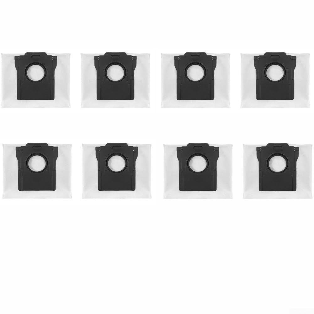 Set Di 8 Sacchetti Per Aspirapolvere Dreame D20 Pro Plus – Filtraggio 99,97% Polvere, 3,5L Di Capacità, Compatibilità Garantita