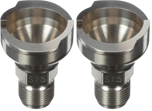 Image of 3M PPS 2.0 Spray Gun Adapter #S15, 26046, 3 /8 Inch Male, 19 Thread BSP, Connects Numerous Paint Gun Brands to PPS 2.0 Paint Spray System, 2 Pack