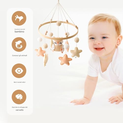 Décoration neutre faite à la main le cadeau de naissance idéal - 2