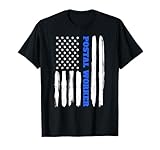 Patriotic Postal Worker American Flag Stars Stripes Postman T-Shirt