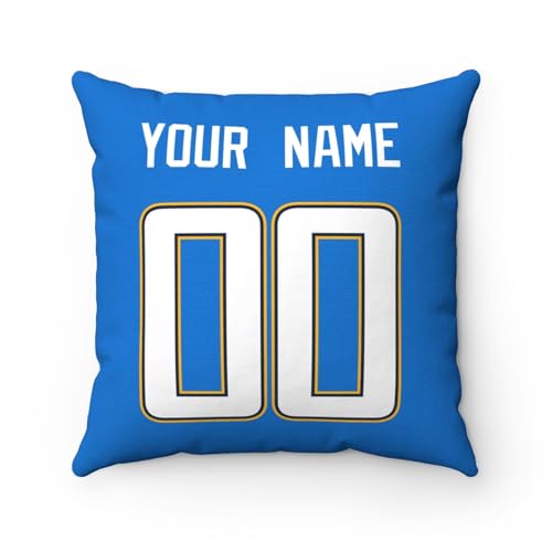 Image of ANTKING Los Angeles Throw Pillow Custom Any Name and Number Personalized Gift for Men Women Boys