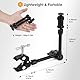TARION Magic Arm Kamera Halterung: Klemmstativ Mit Super Klammer, Flexibel Gelenkarmstativ Tischstativ Halterung Studioklemme Mit 1/4’’ 3/8’’ Gewinde und Blitzschuhhalterung