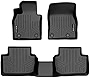 SMARTLINER Custom Fit All Weather 2 Row Black Floor Mat Liners Set Compatible with 2020-2023 Mazda CX-30 (FWD Only)