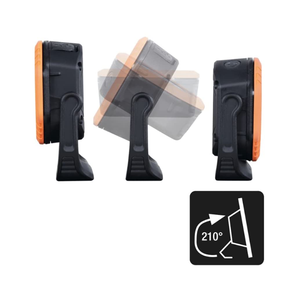 BETA 1838POCKET - Linterna de bolsillo articulada LED con carga inalámbrica