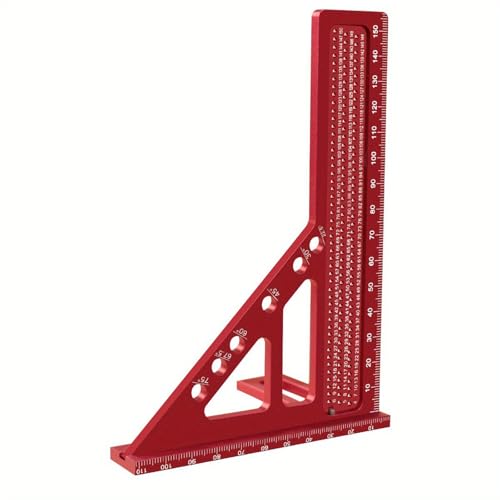 Regla Medidora 3D de Aluminio para Carpintería 22.5-75° miniatura 1
