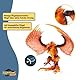 SCHLEICH ELDRADOR Creatures | Feueradler 42511 | ELDRADOR Monster Spielfigur mit beweglichen Flügeln | Coole Actionfigur | tolles Geschenk für Kinder | Spielzeug ab 7 Jahre | 17 x 13 x 13 cm