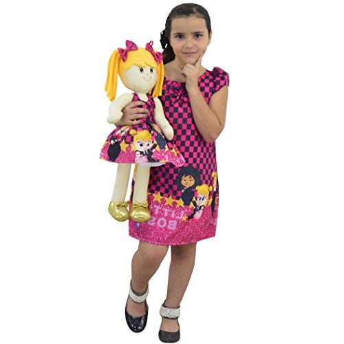 Tal Menina Tal Boneca Helo - Vestido Poderosa Chefinha Trapézio