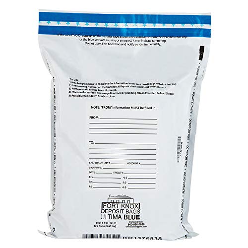 Ultima Blue 12x16 Deposit Bags