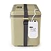 Engel 19qt Live Bait Cooler Box with 2nd Gen 2-Speed Portable Aerator Pump. Fishing Bait Station and Minnow Bucket for Shrimp, Minnows, and Other Live Bait - ENGLBC19-N-T in Tan