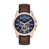 Armani Exchange Men's AX2508 Brown  Leather Watch