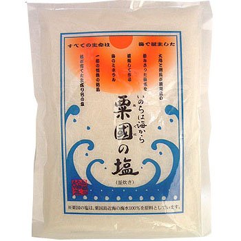 Amazon.co.jp: 粟国の塩（中） 250g 釜焚き : 食品・飲料・お酒