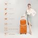 Imagen de Kono Maleta de Cabina Mediana 66cm Maleta de Viaje Ligera Portátil con Cerradura TSA Resistente