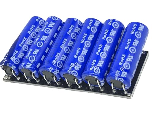 2.7V 10F Super Ultracapacitor Backup Power Supply with for Board for CarElectrolytic Capacitor,Single Row 16V 1.6F Farad Capacitor Module